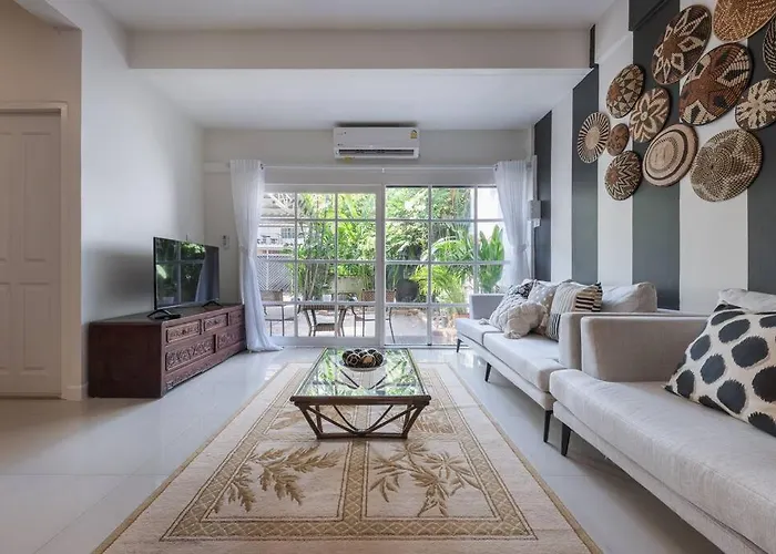 度假居 Oasis Townhouse In The Perfect Location 曼谷